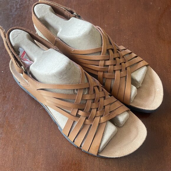 Easy Spirit Mar Sandals, Brown, 8.5 - Picture 1 of 1